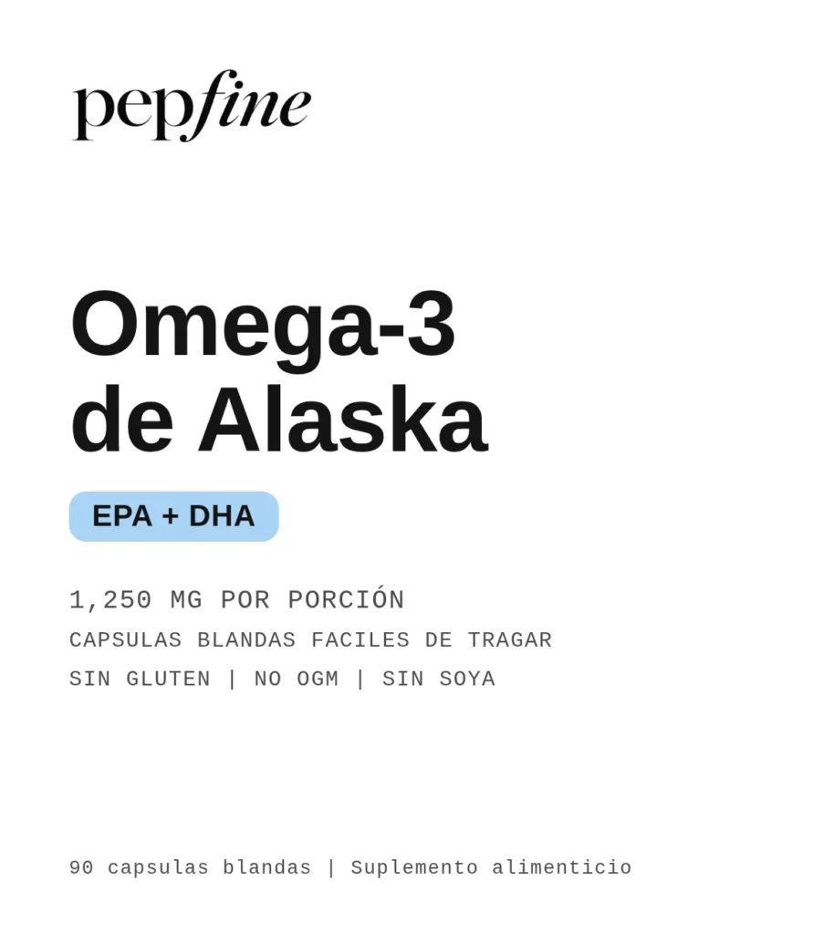 Omega-3 de Alaska – frente