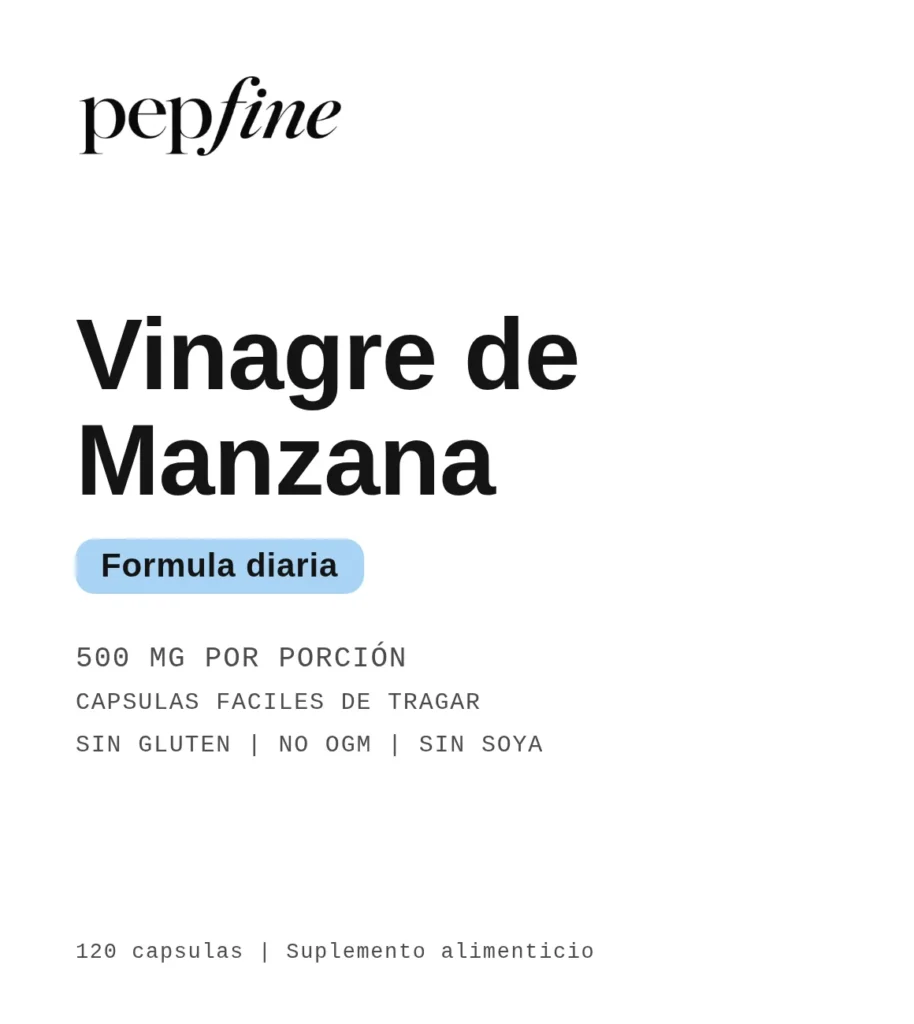 Vinagre de Manzana – frente